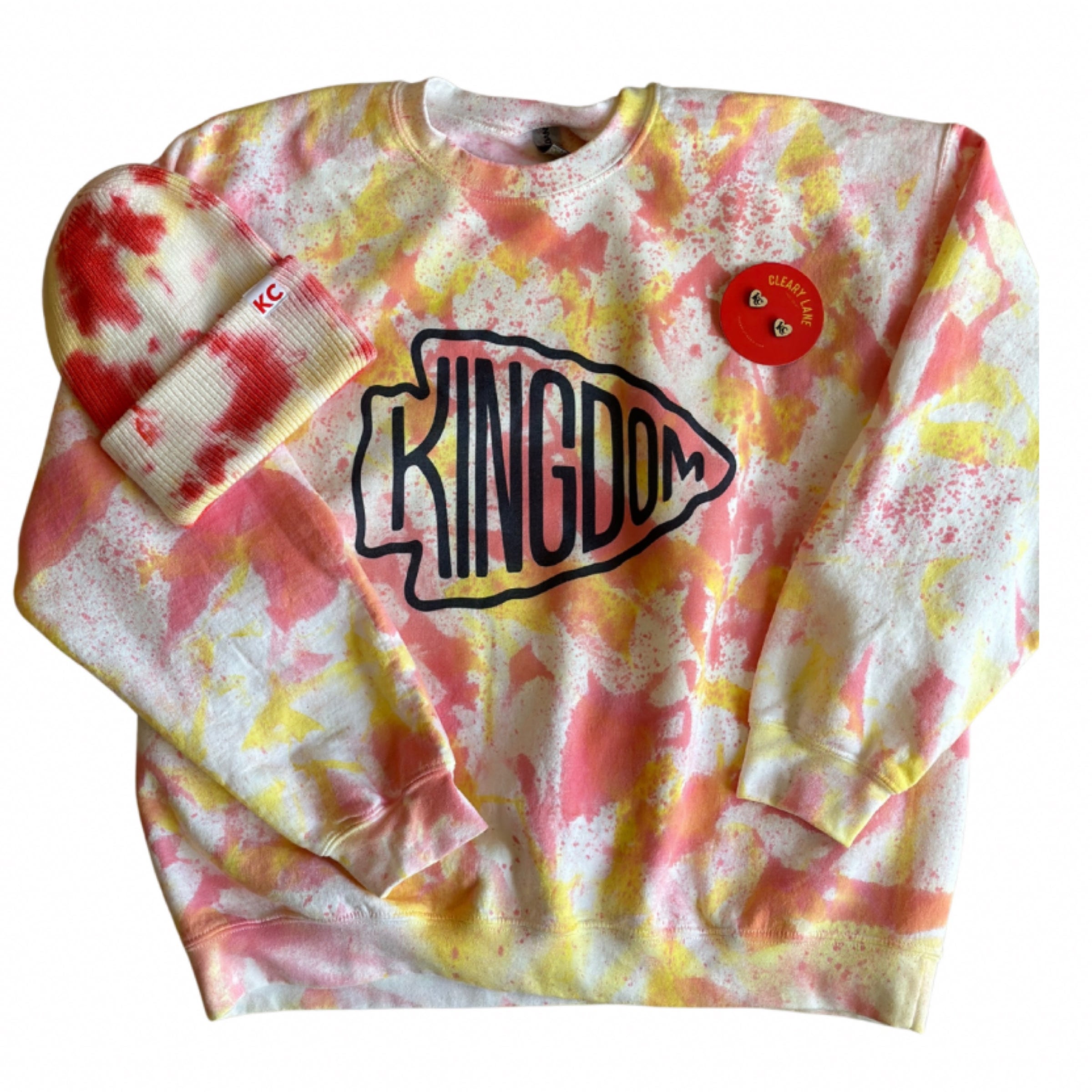 Chiefs Tie Dye Shirt // Red Kingdom Shirt // KC Chiefs 